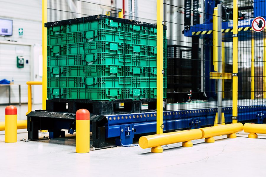 Stâlpi și bariere de protecție pentru linii de ambalare – Vitesco Tehnologies
